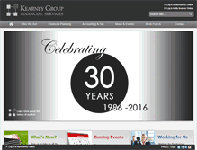 Tablet Screenshot of kearneygroup.com.au